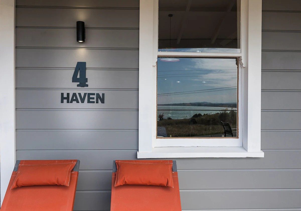 Exterior of Moeraki Beach Haven from Haven Street