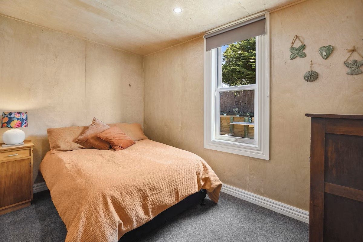 Third bedroom at Moeraki Beach Haven